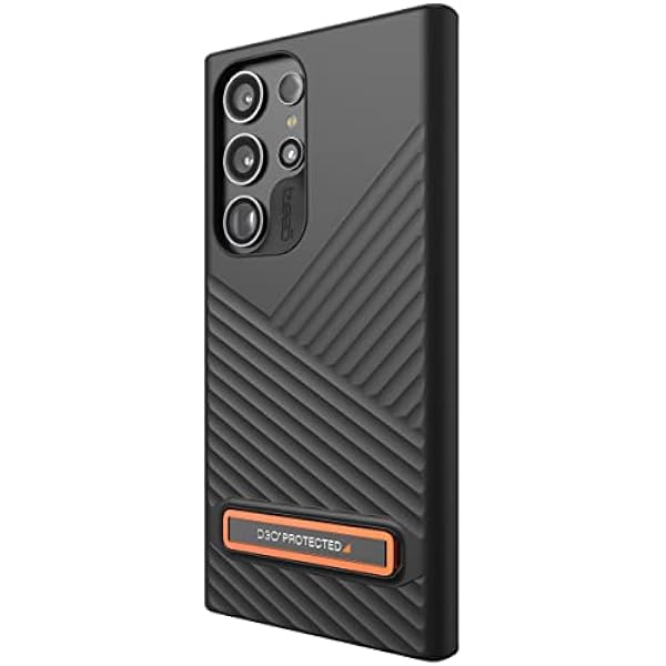 Gear4 Denali Samsung Galaxy S23 Ultra Phone Case with Kickstand, D30 Drop Protection up to 16ft / 5m, Works with Wireless Charging Systems, Reinforced Backplate with Edge-To-Edge Protection
