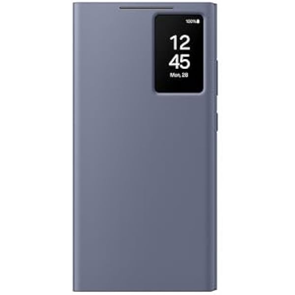 Galaxy Official S24 Ultra Smart View Wallet Case, Violet