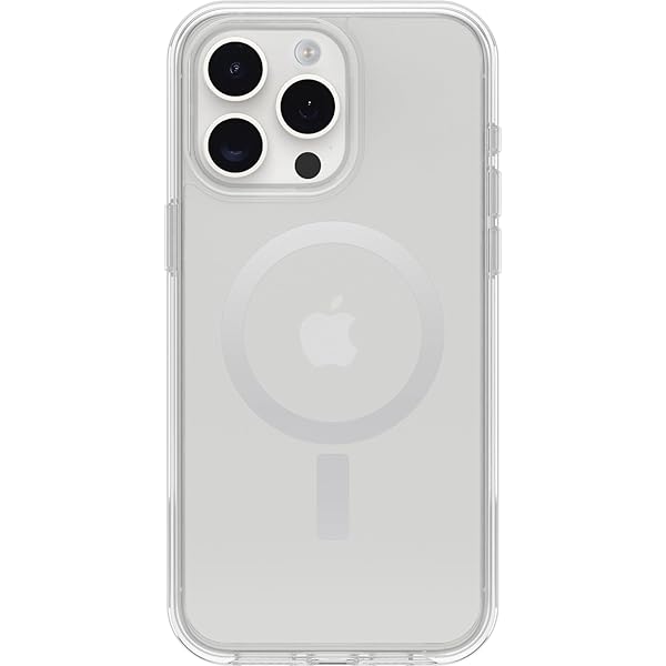 iPhone 15 Pro MAX (Only) Symmetry Series Clear Case (Clear), Snaps to MagSafe, Ultra-Sleek, Raised Edges Protect Camera & Screen