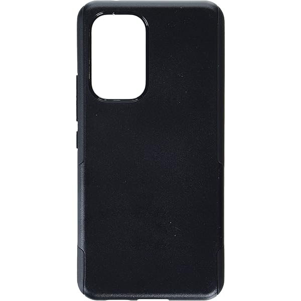 Samsung Galaxy A53 5G Commuter Series Lite Case - Black | Slim & Tough | Pocket-Friendly | Open Access to Ports and Speakers | No Port Covers